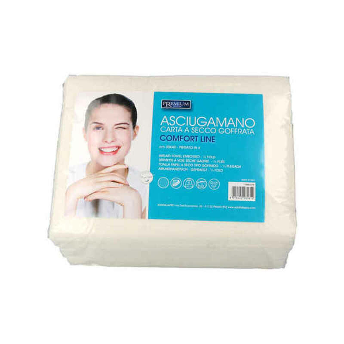 Sminkborttagningsservetter PREMIUM 50 Toallas 30 x 40 cm (50 pcs) - 2
