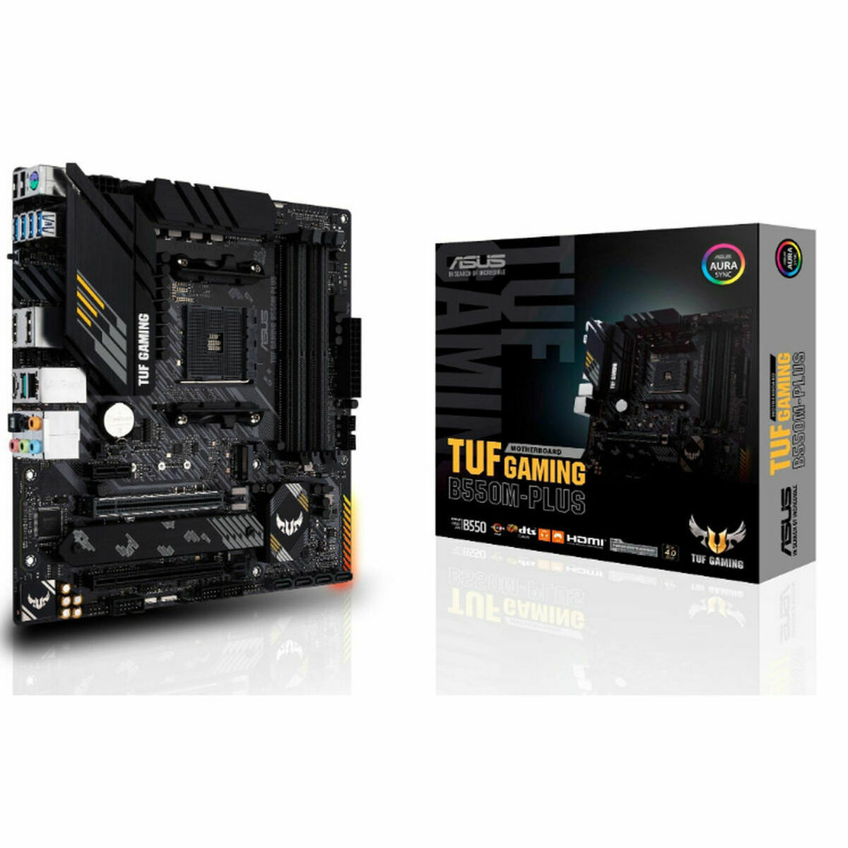 Moderkort Asus TUF GAMING B550M PLUS mATX AM4 - 2