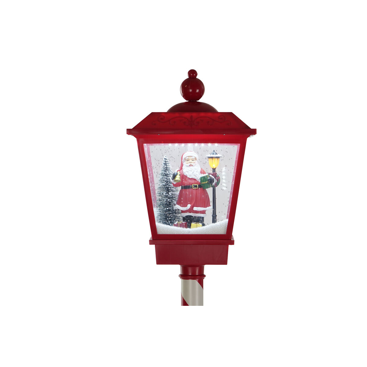 Gatlykta DKD Home Decor Vit Röd 30 x 30 x 180 cm - 4
