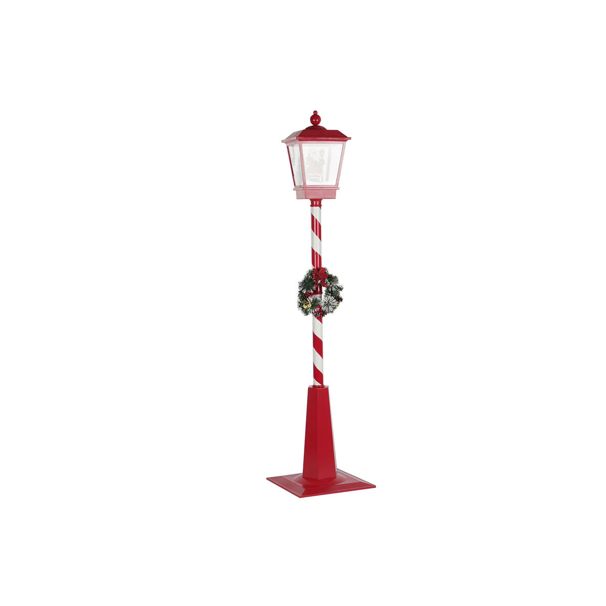 Gatlykta DKD Home Decor Vit Röd 30 x 30 x 180 cm - 2