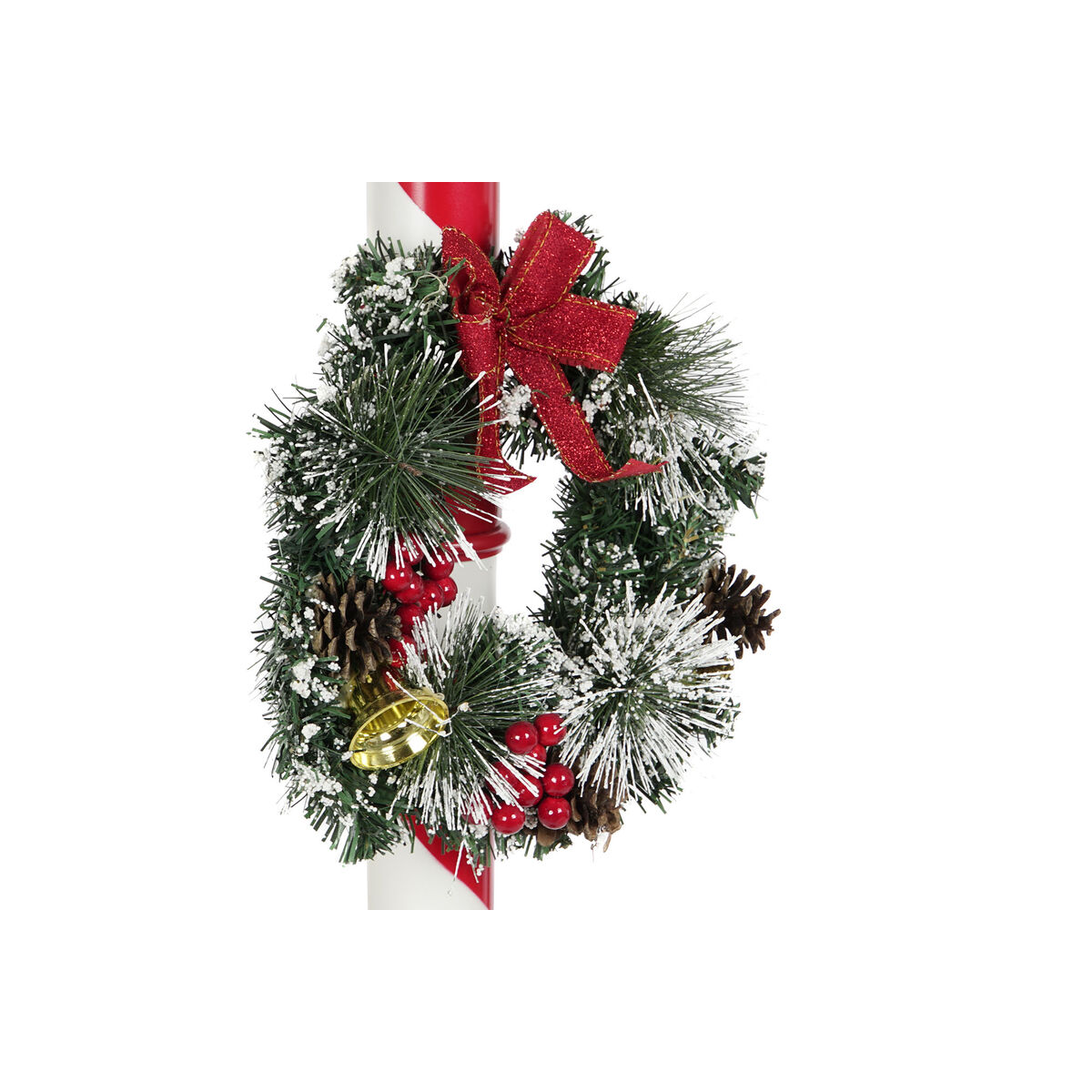 Gatlykta DKD Home Decor Vit Röd 30 x 30 x 180 cm - 8