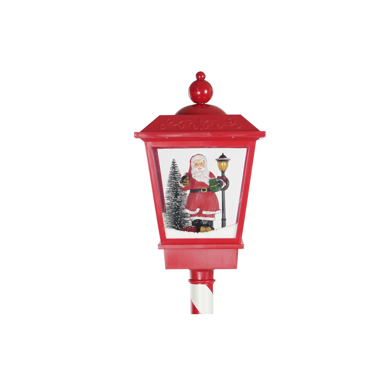 Gatlykta DKD Home Decor Vit Röd 30 x 30 x 180 cm - 5