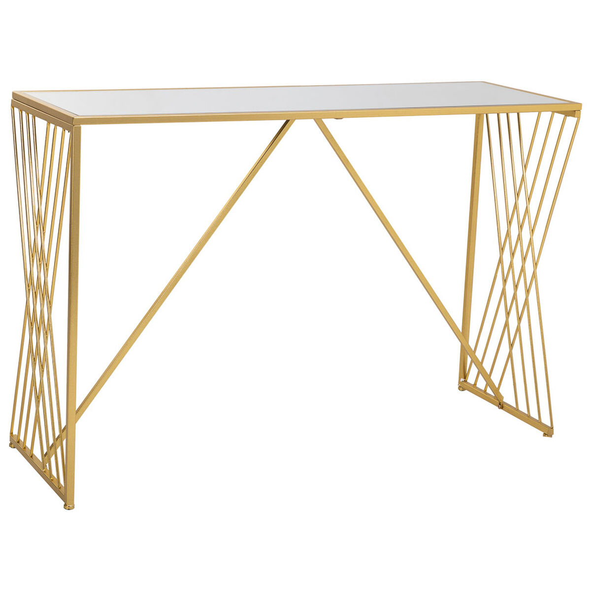 Mottagare Alexandra House Living Gyllene 40 x 80 x 120 cm