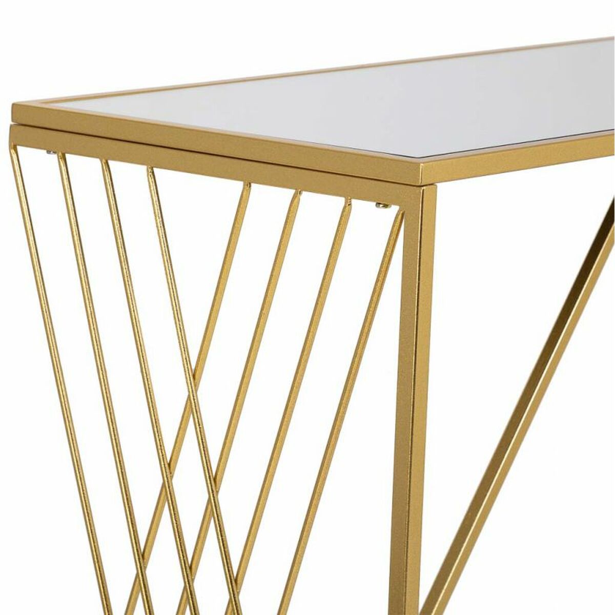 Mottagare Alexandra House Living Gyllene 40 x 80 x 120 cm - 7