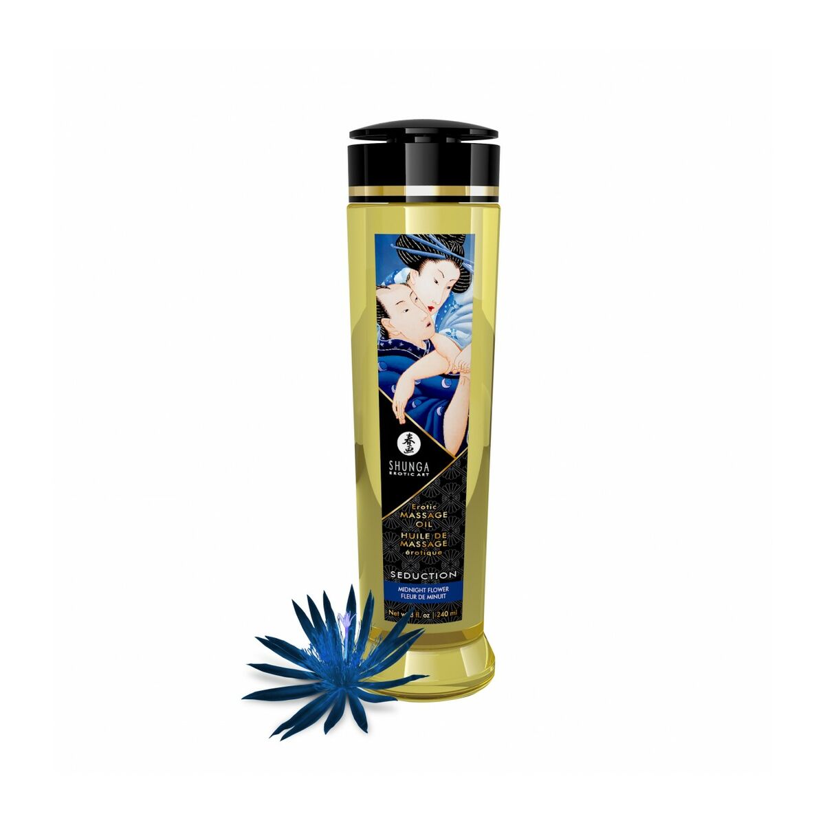 Erotisk Massageolja Shunga 240 ml Blommig - 3