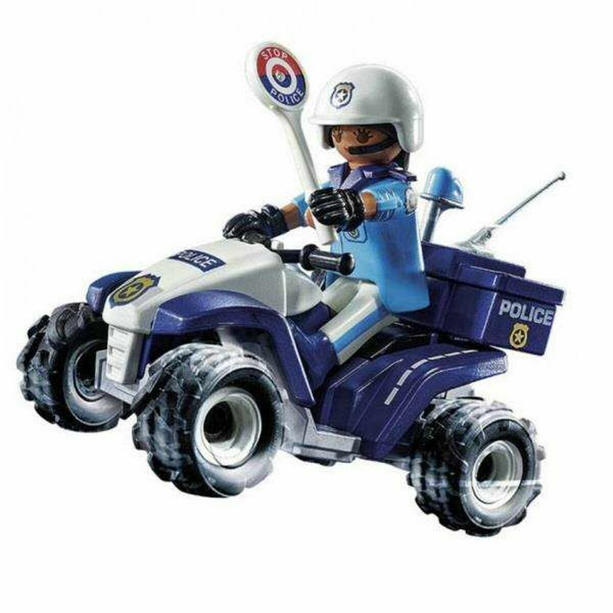 Fordonsspel Playmobil Speed Quad City Action 71092 Polis (21 pcs) - 5
