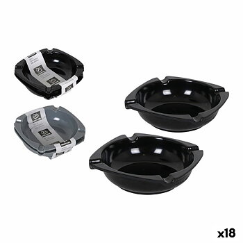 Askfat Privilege Melamin 10 x 10 x 3 cm (2 Delar) (18 antal) (10 cm)(2 pcs)