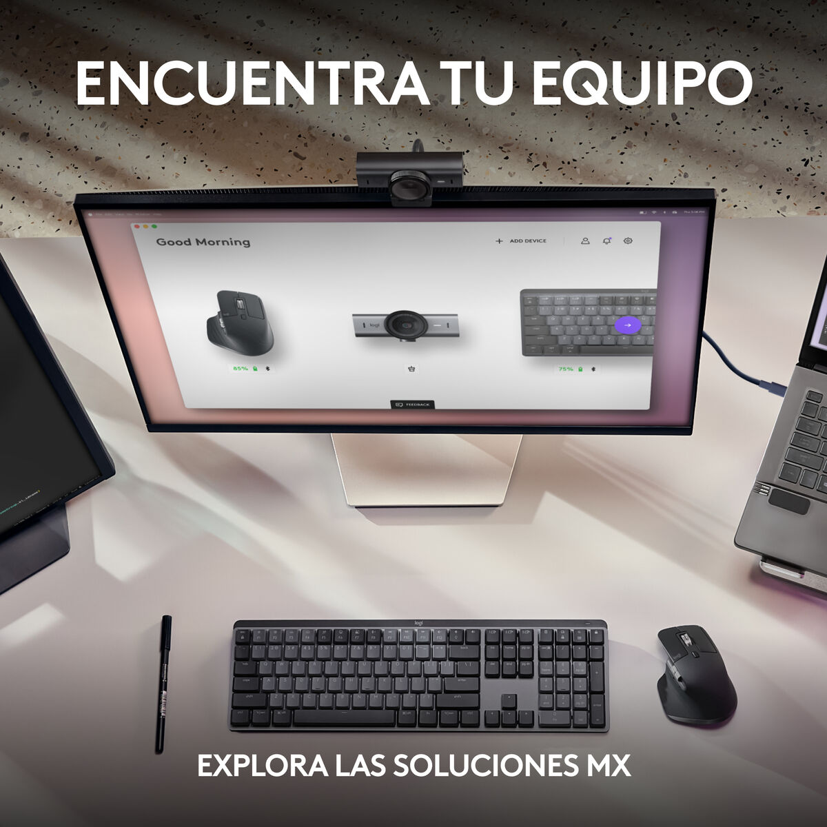 Webbkamera Logitech 4K Ultra HD - 2