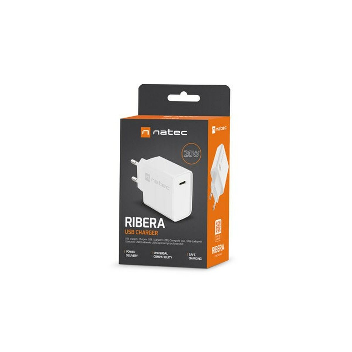 USB-kabel Natec NUC-2059 Vit - 4