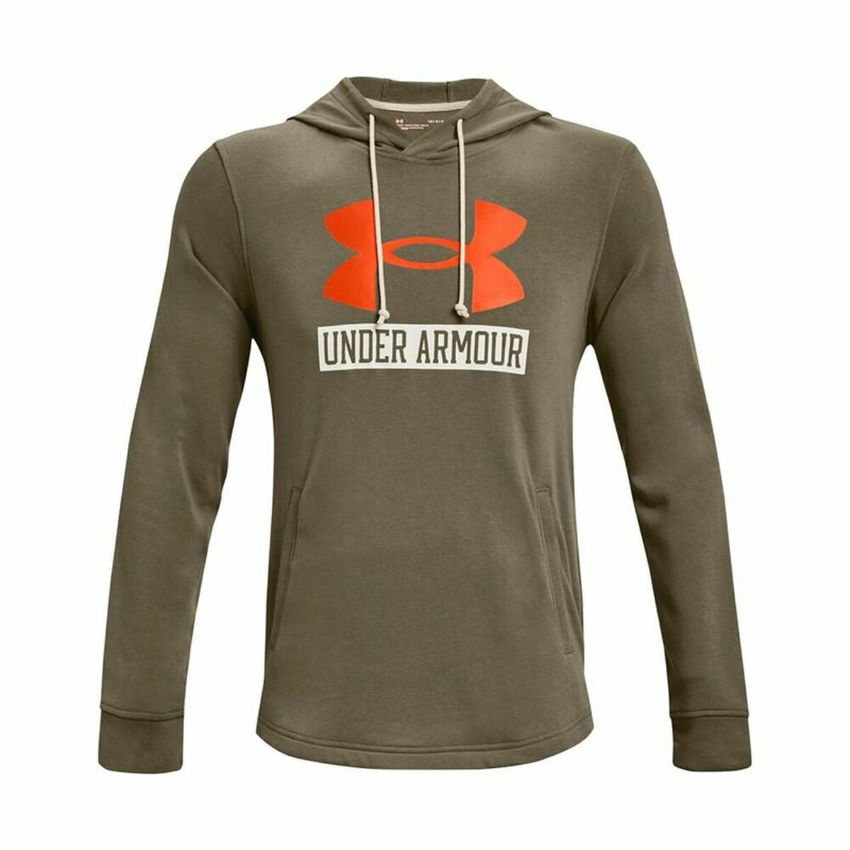 Tröja med huva Herr Under Armour  Hoodie  Persimon - 4