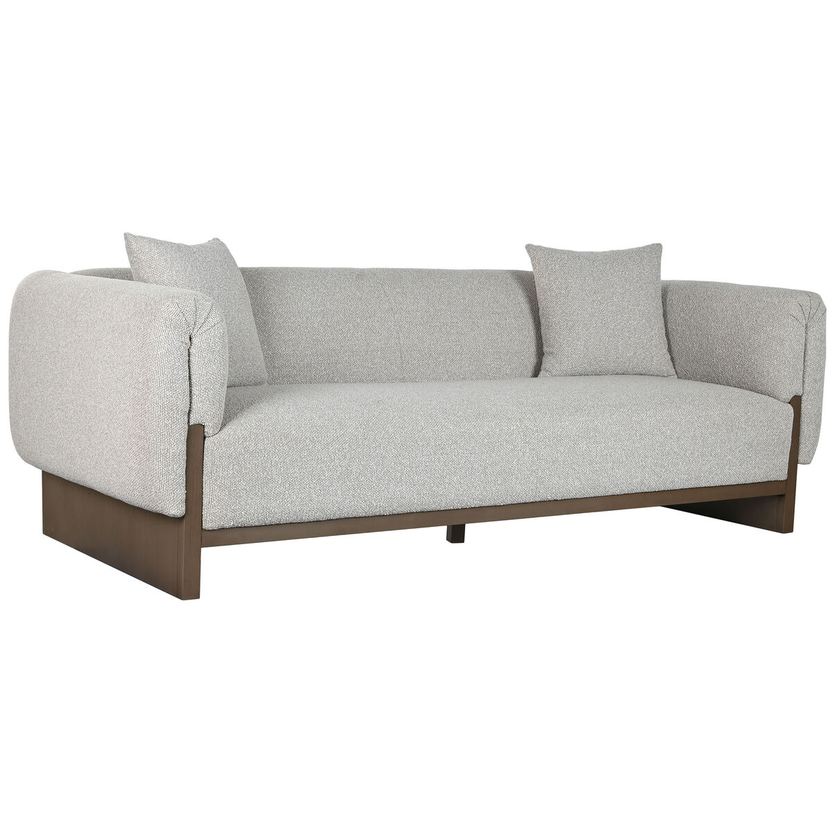 Soffa Home ESPRIT Brun Beige Scandi 220 x 95 x 77 cm