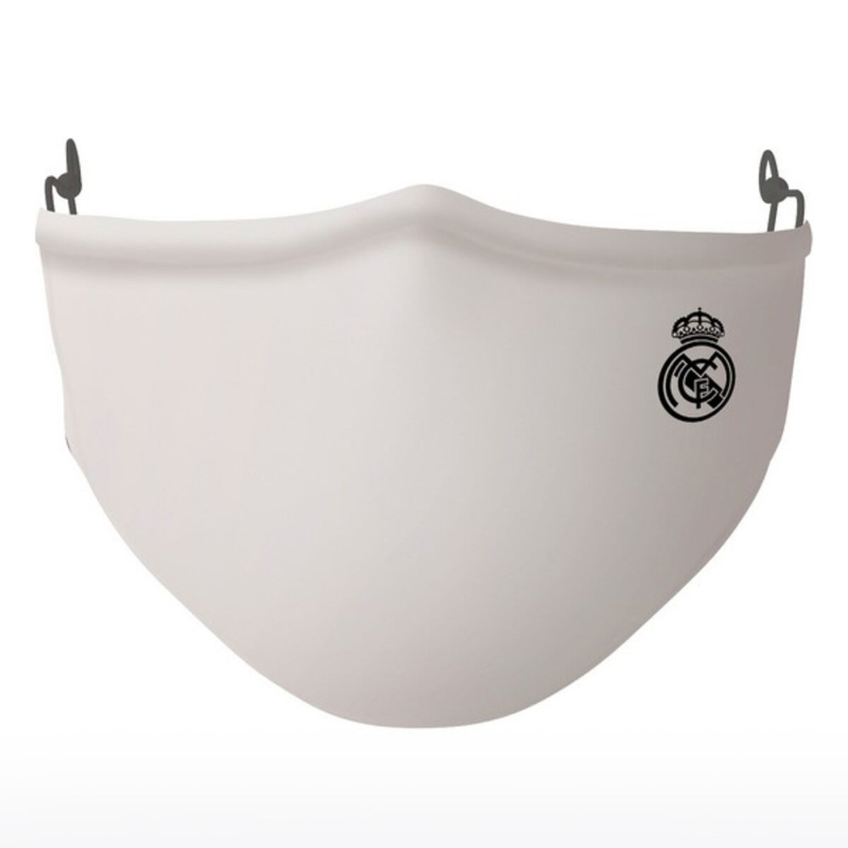 Återanvändbart Hygieniskt Munskydd av Tyg Real Madrid C.F. SF430915 Vit - 4