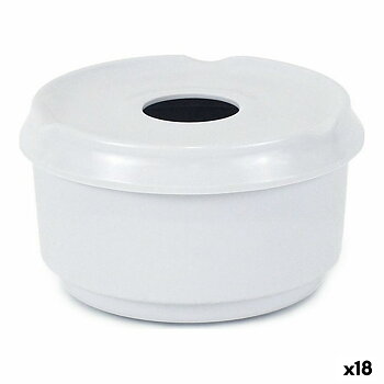 Askfat Privilege Vit (18 antal) (11 cm)