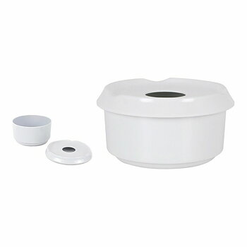 Askfat Privilege Vit (18 antal) (11 cm)