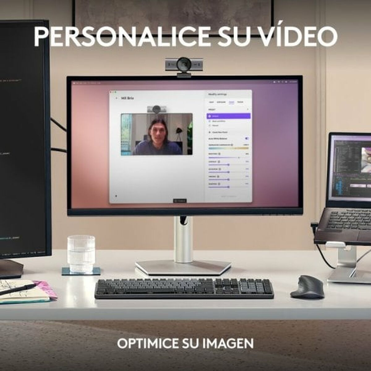 Webbkamera Logitech 4K Ultra HD - 5