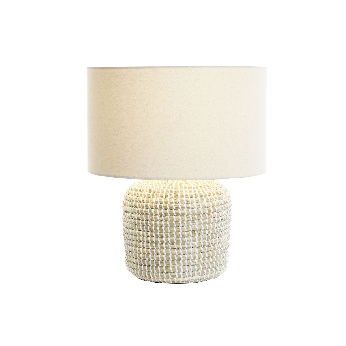 Bordslampa DKD Home Decor Vit Brun 50 W 220 V 38 x 38 x 42 cm - 5