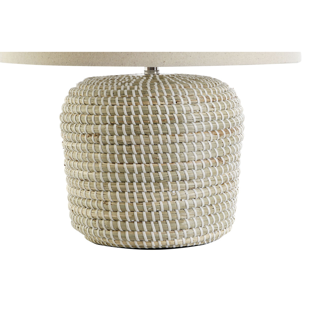 Bordslampa DKD Home Decor Vit Brun 50 W 220 V 38 x 38 x 42 cm - 3