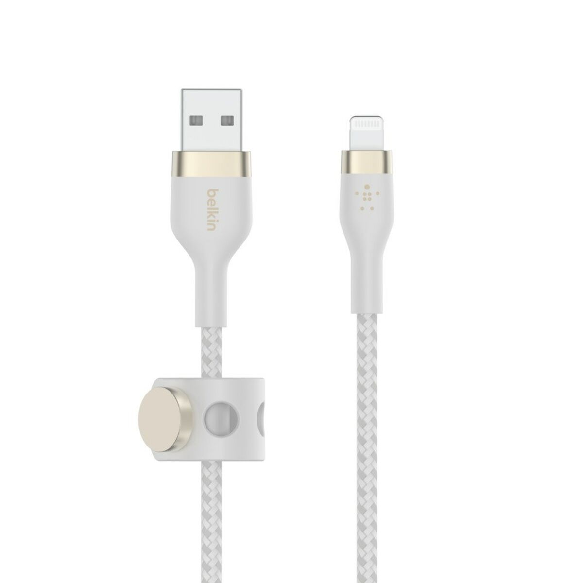 Kabel USB till Lightning Belkin CAA010BT3MWH Vit 3 m - 3