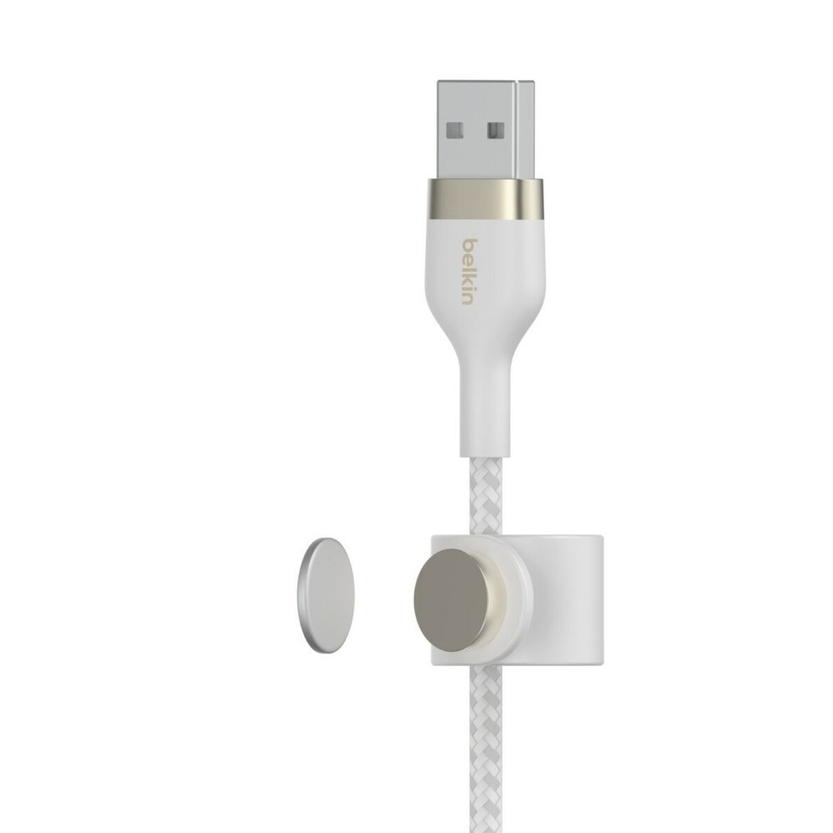 Kabel USB till Lightning Belkin CAA010BT3MWH Vit 3 m - 5