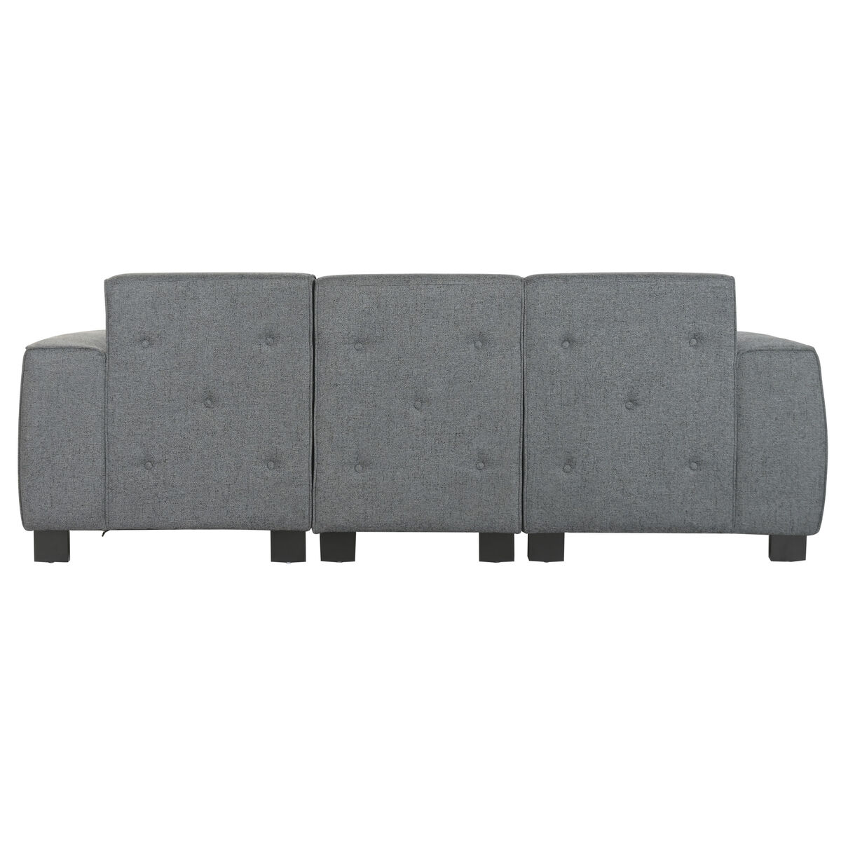 Soffa Home ESPRIT Mörkgrå Modern 231 x 170 x 82 cm - 2