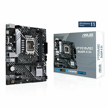 Moderkort Asus ASUCMPB660MK0 mATX 4XDDR4 LGA 1700 INTEL B660