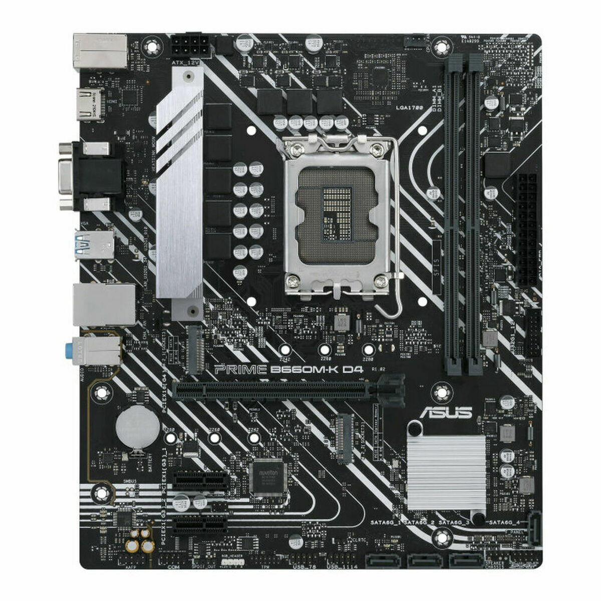 Moderkort Asus ASUCMPB660MK0 mATX 4XDDR4 LGA 1700 INTEL B660