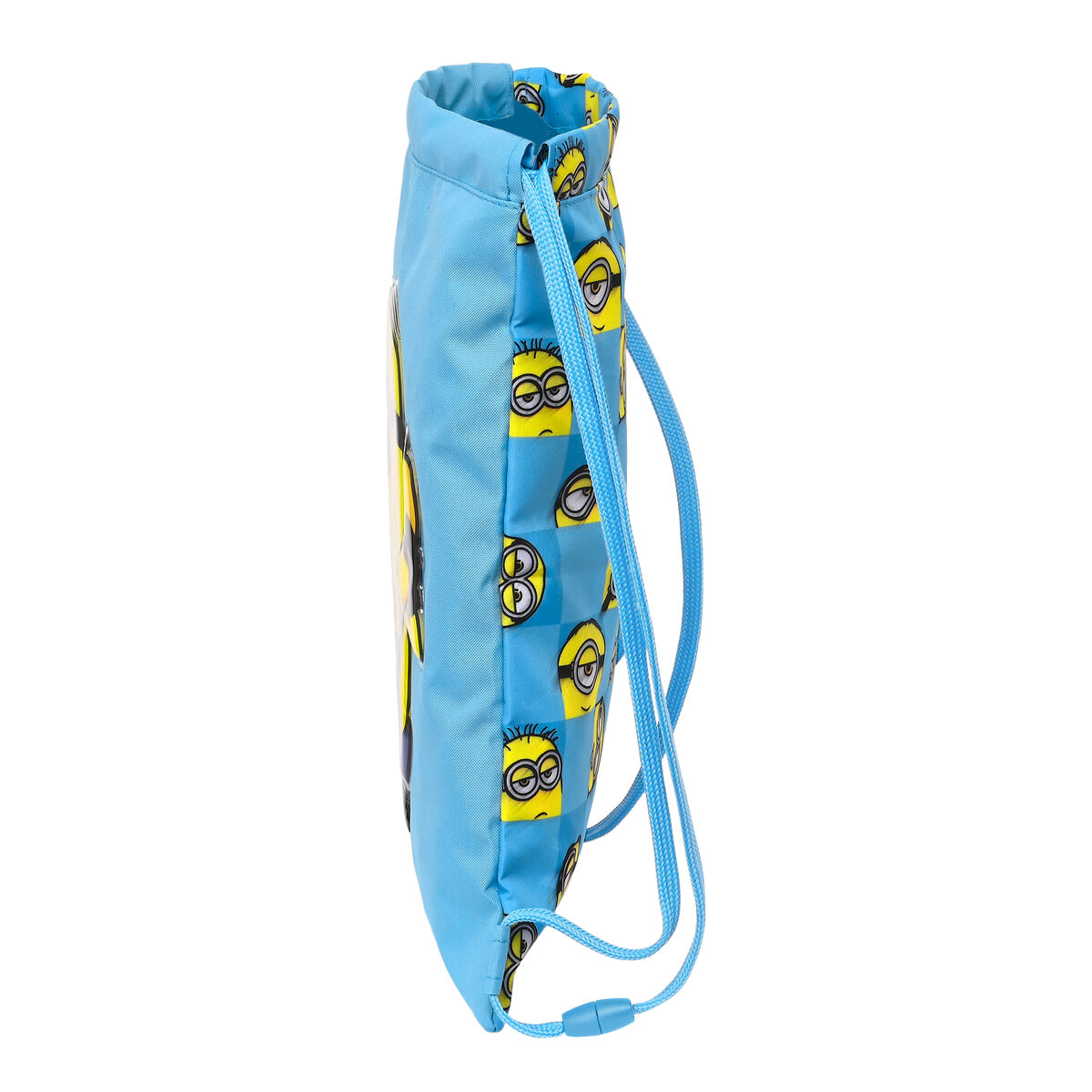 Skopåse med remmar Minions Minionstatic Blå 26 x 34 x 1 cm - 2