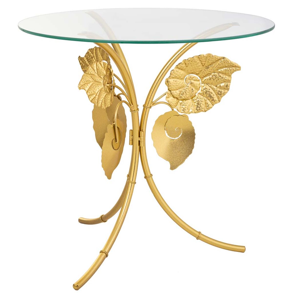 Hörnbord Alexandra House Living Guld 70 x 70 x 70 cm