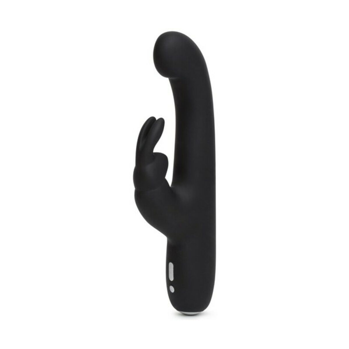 Kanindildo Happy Rabbit G-Spot Svart