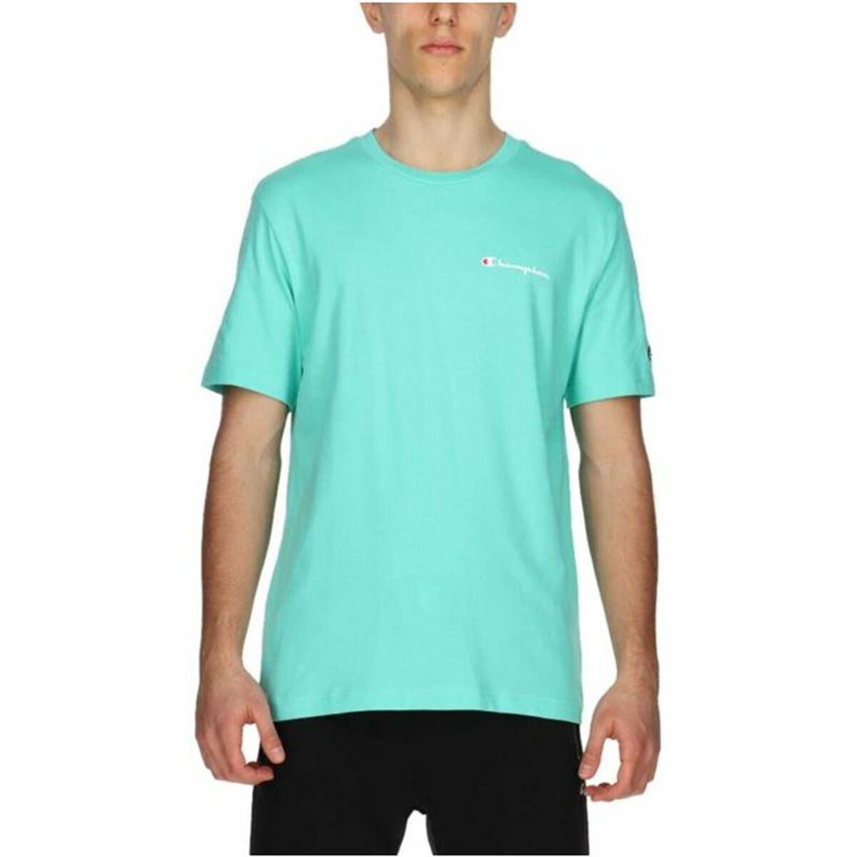 T-shirt med kortärm Herr Champion Crewneck - 2