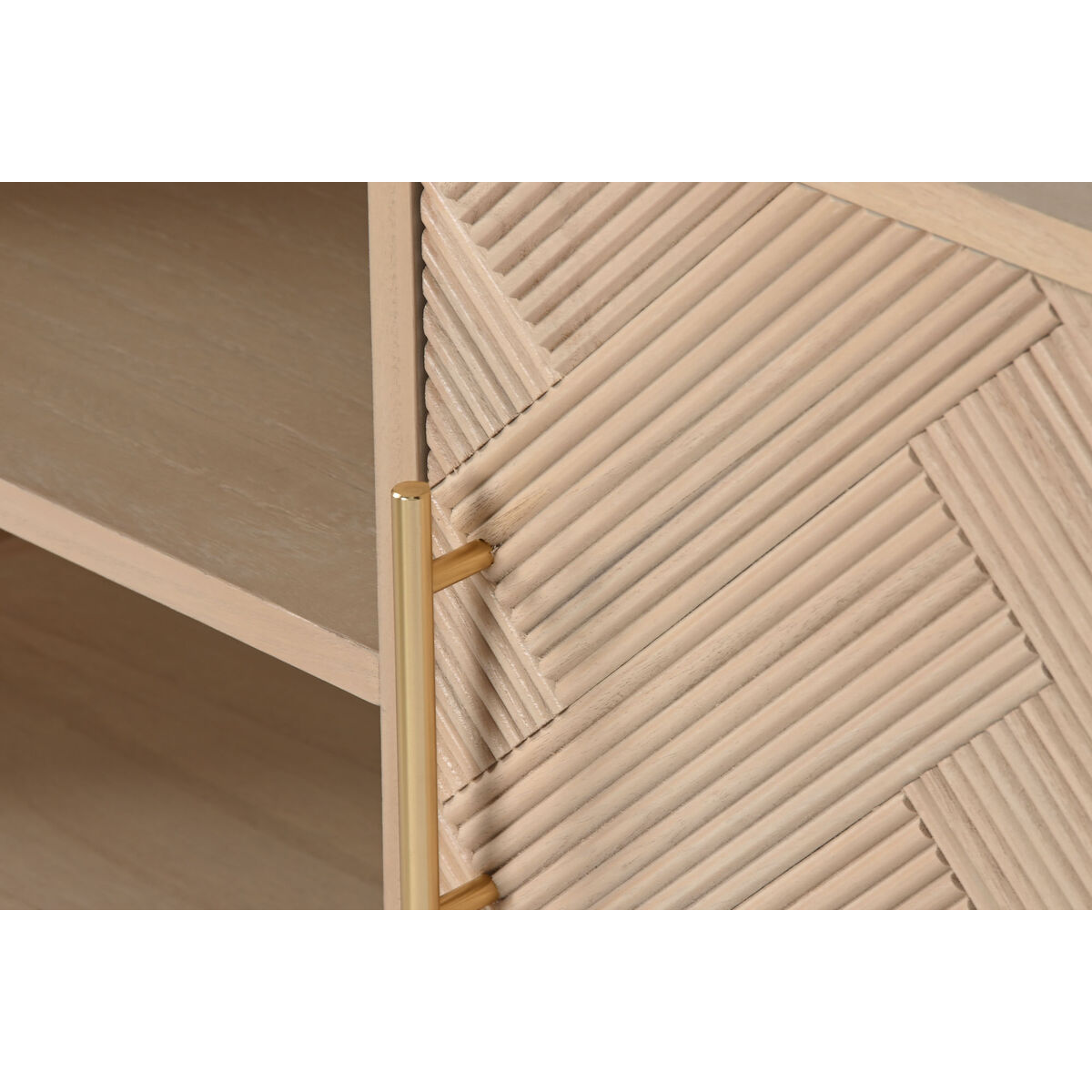 TV-möbler Home ESPRIT Naturell Paulowniaträ Trä MDF 120 x 40 x 60 cm - 5