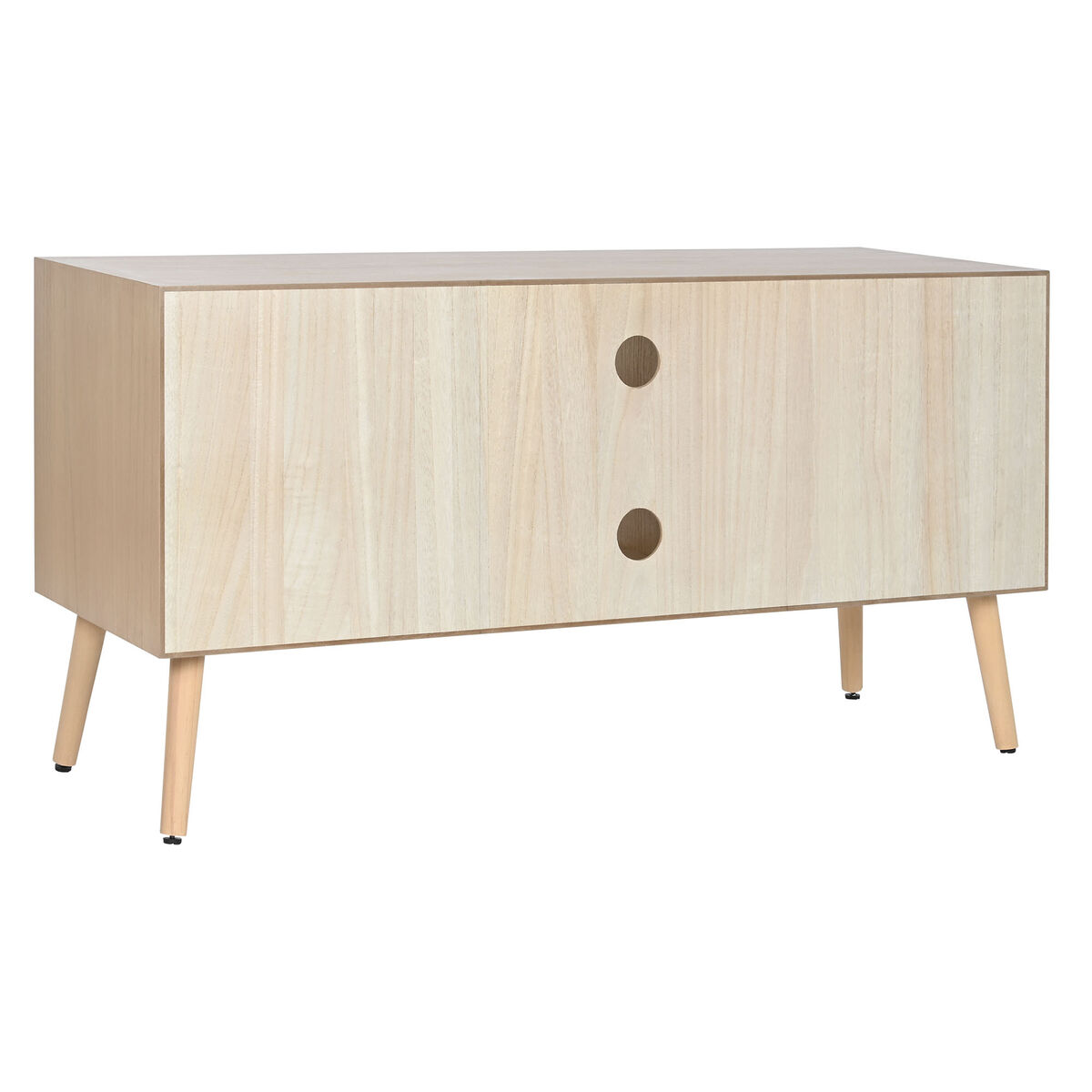 TV-möbler Home ESPRIT Naturell Paulowniaträ Trä MDF 120 x 40 x 60 cm - 2