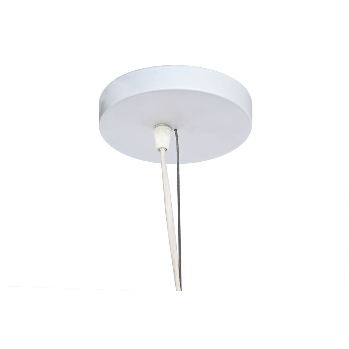 Taklampa Home ESPRIT Naturell Eukalyptus trä 50 W 50 x 50 x 28 cm - 4