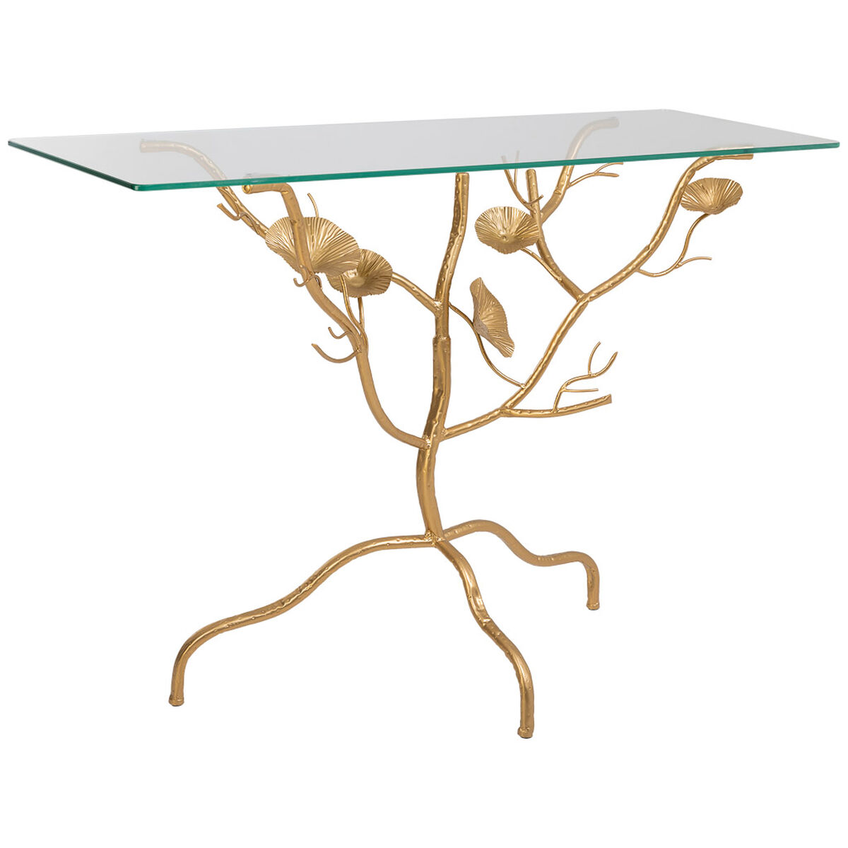 Mottagare Alexandra House Living Gyllene 40 x 80 x 110 cm