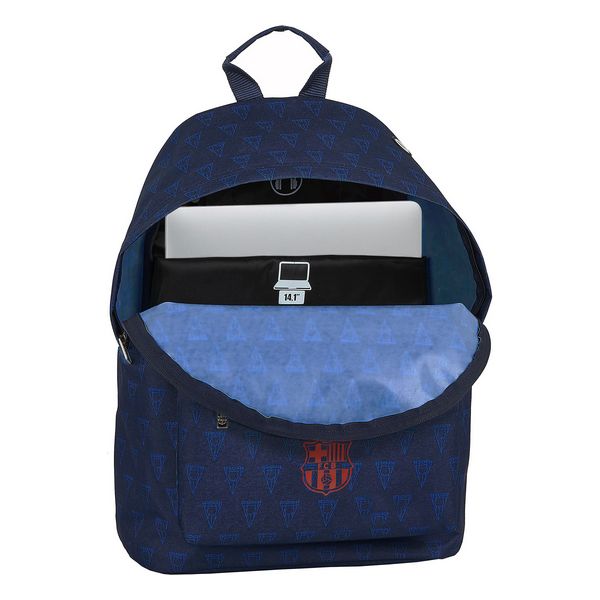 Laptopryggsäck F.C. Barcelona 14,1'' Marinblå 31 x 41 x 16 cm - 2