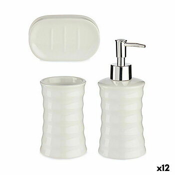Badkit Berilo DW29150-1 Vit Keramik (12 antal)