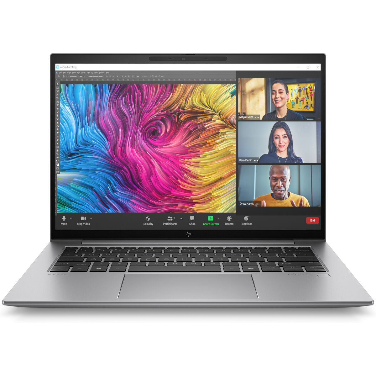 Bärbar dator HP ZBOOK FIREFLY14 G11 14" Intel Core Ultra 7 155H 16 GB RAM 512 GB SSD Qwerty Spanska