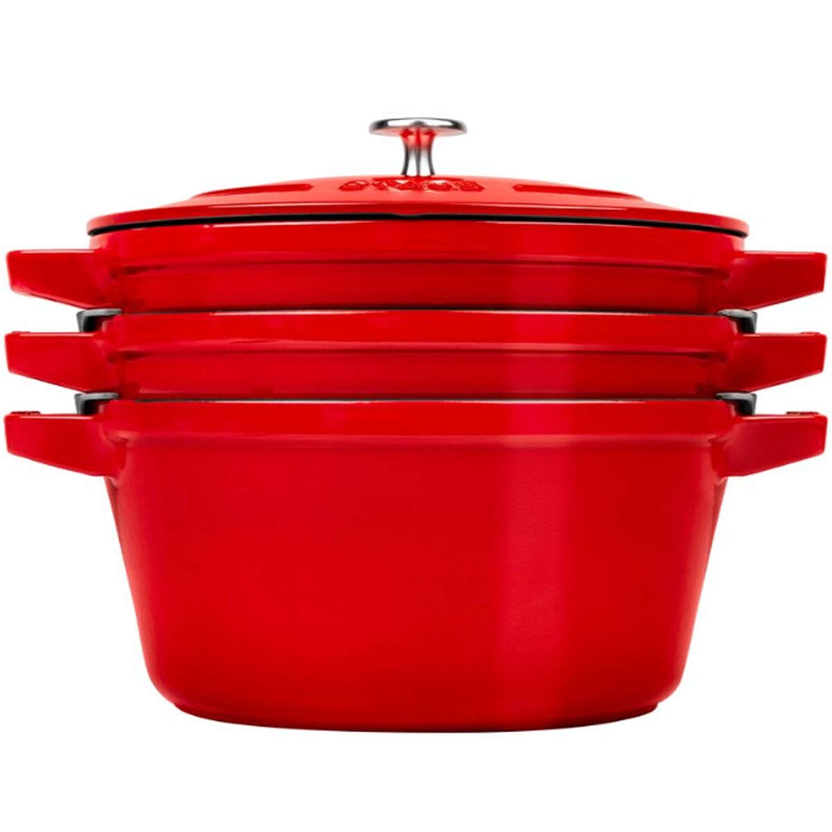 Ugnsplåt Zwilling La Cocotte Röd Gjutjärn Ø 24 cm (3 antal) - 7