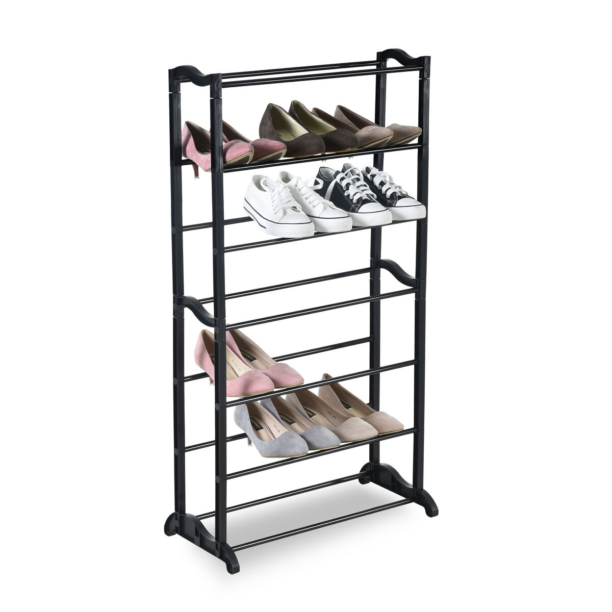 Skoställ Confortime Metall 55,5 x 25 x 95 cm (6 antal) - 2