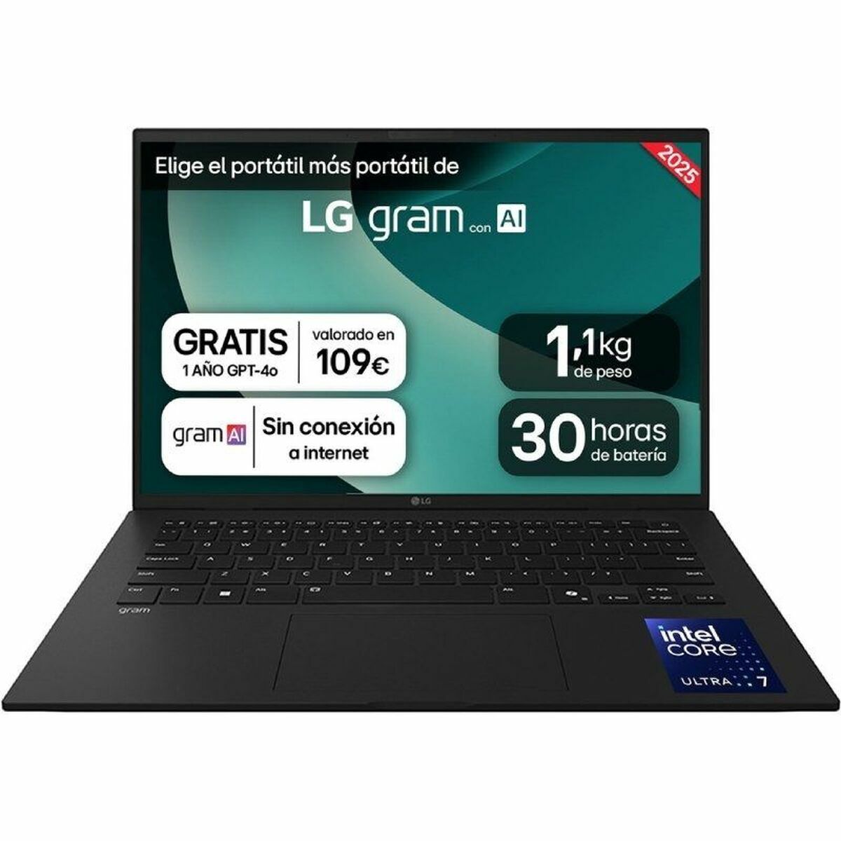 Bärbar dator LG 14ZD90T-G.AX78B 14" 16 GB RAM 1 TB SSD Qwerty Spanska