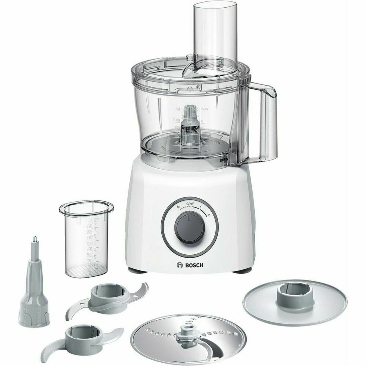 mixer-knådmaskinen med skål BOSCH MCM3100W 2,3 L Vit 800 W