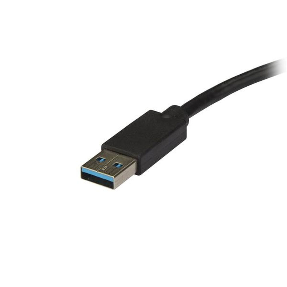 Adapter USB Startech USB32DPES2           Svart - 2
