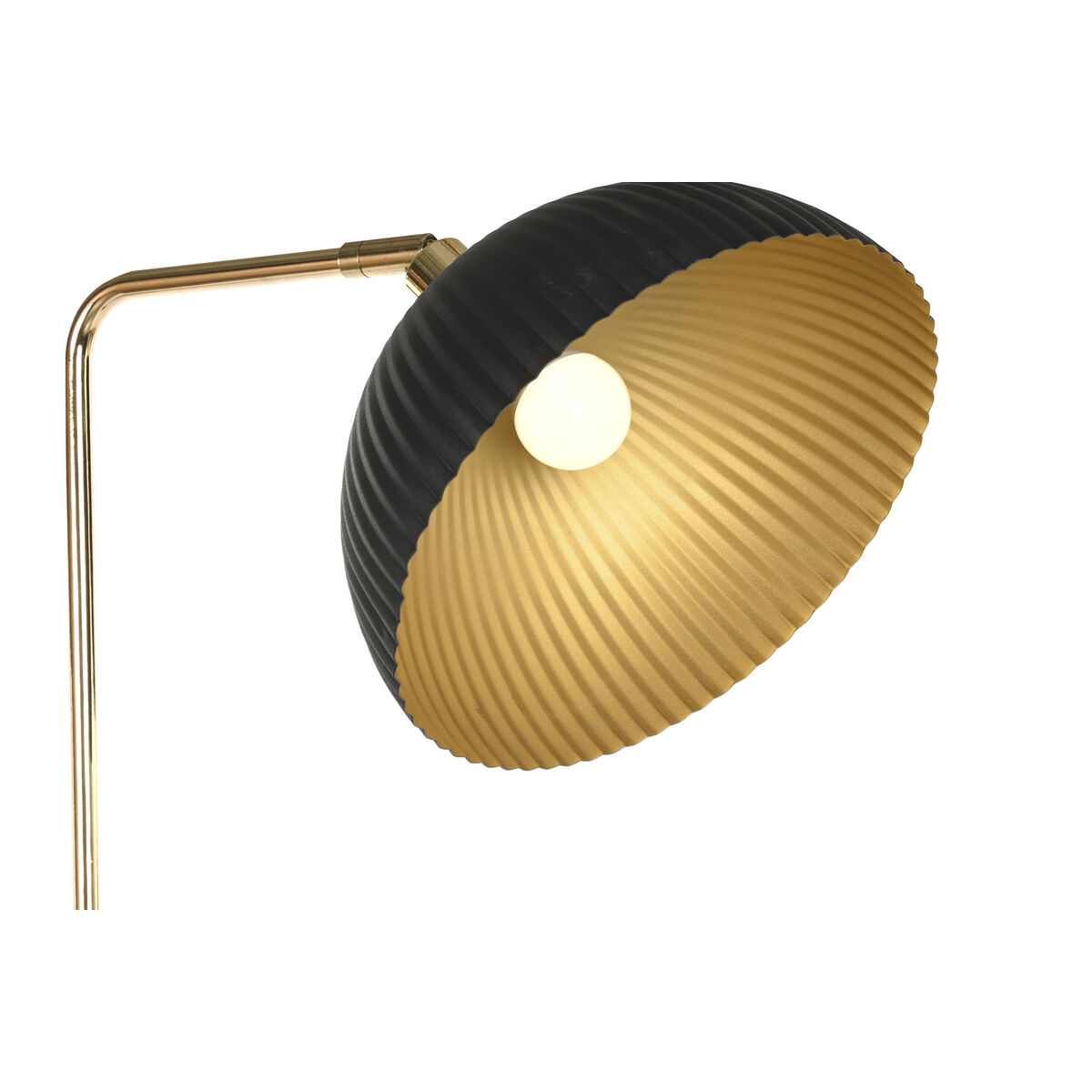 Golvlampa Home ESPRIT Svart Gyllene 25 W 220 V 40 x 25 x 152 cm - 2