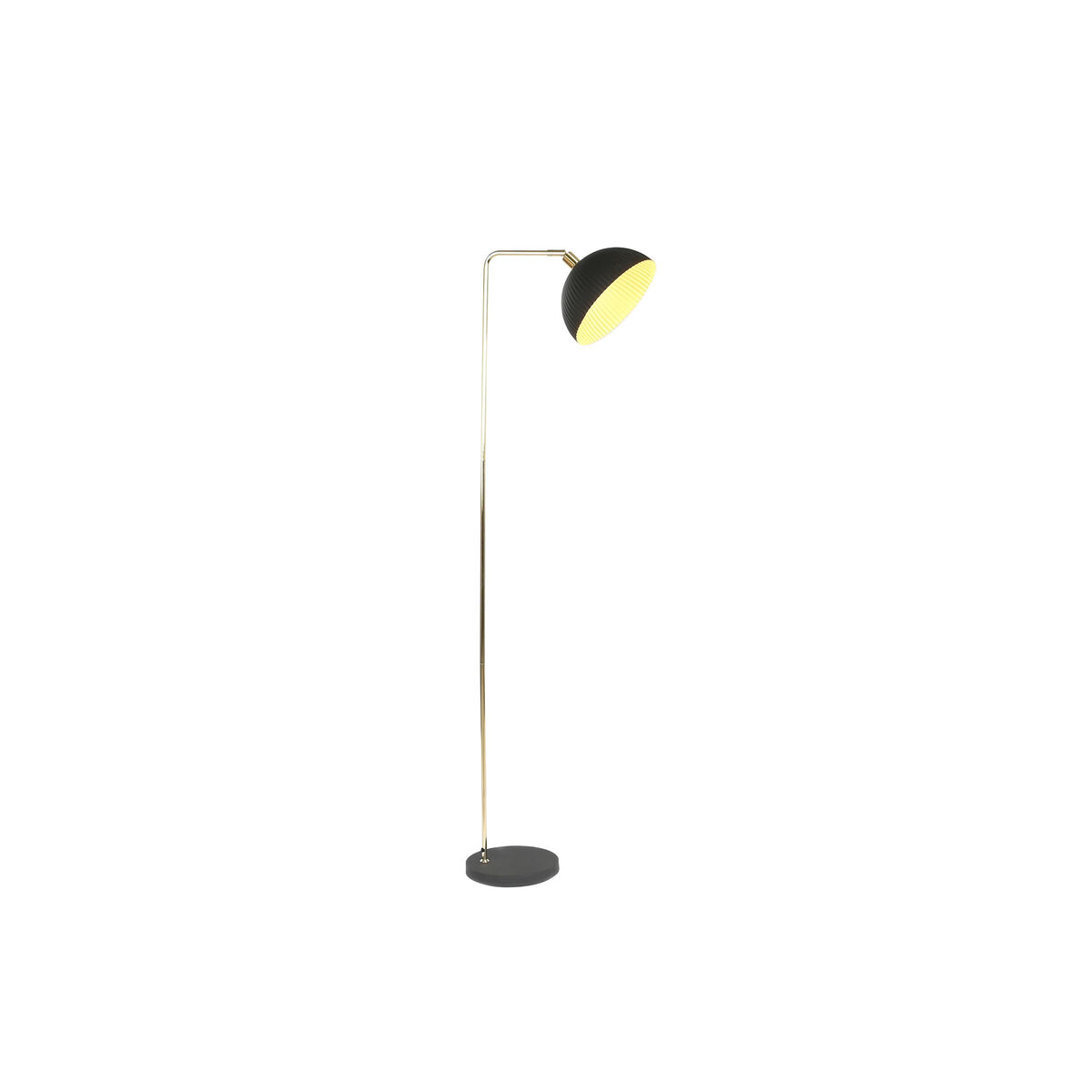 Golvlampa Home ESPRIT Svart Gyllene 25 W 220 V 40 x 25 x 152 cm