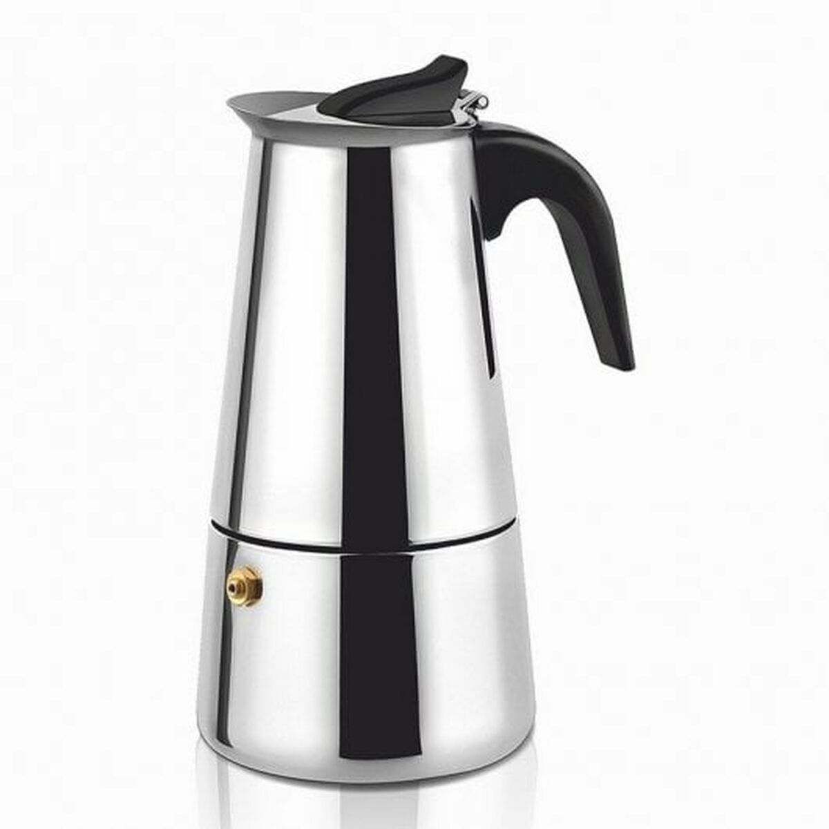 Italiensk Kaffepanna Haeger CP-06S.001A Rostfritt stål 18/10 Svart 6 Koppar (Renoverade B)