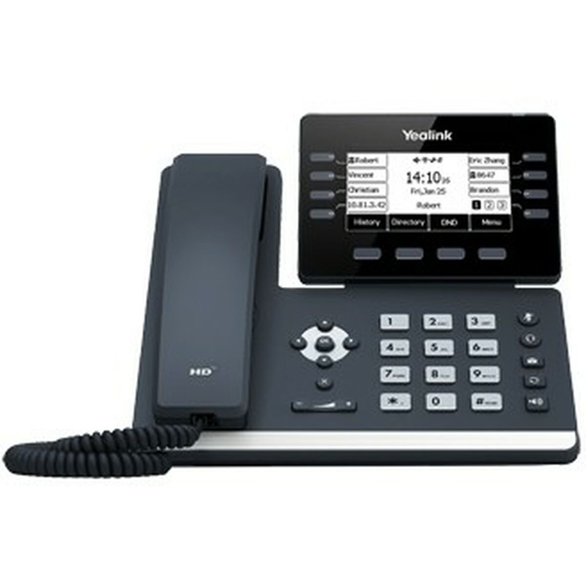 IP-telefon Yealink T53W Svart - 4