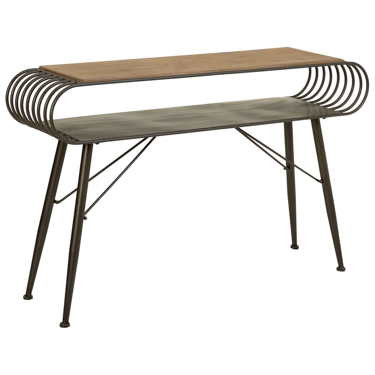 Mottagare Alexandra House Living Brun 33 x 76 x 119 cm - 2