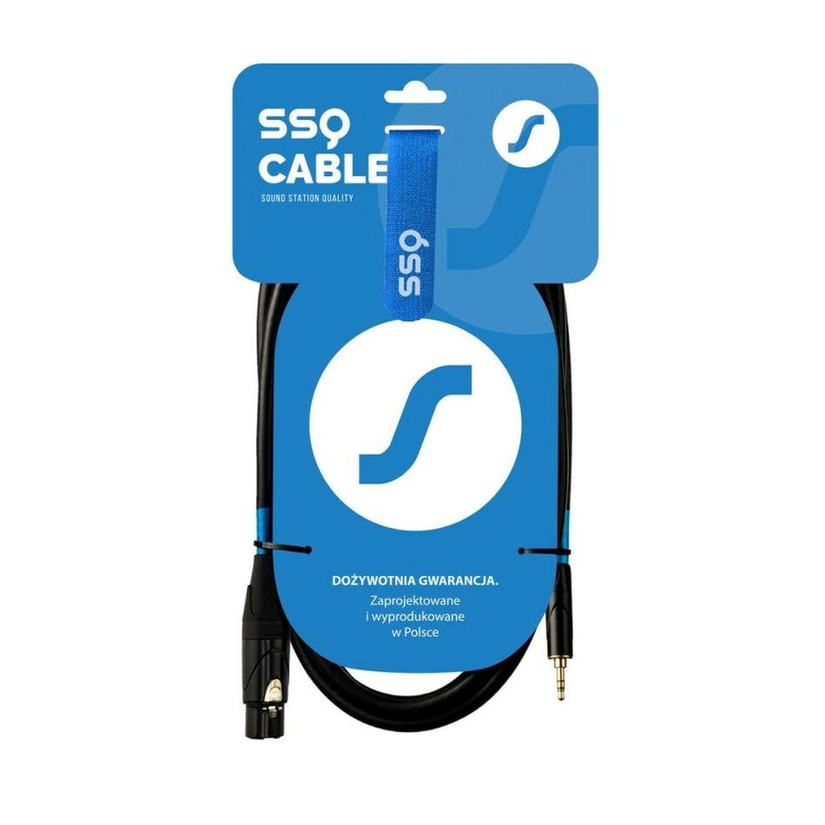 USB-kabel Sound station quality (SSQ) SS-2073 Svart 0,5 m