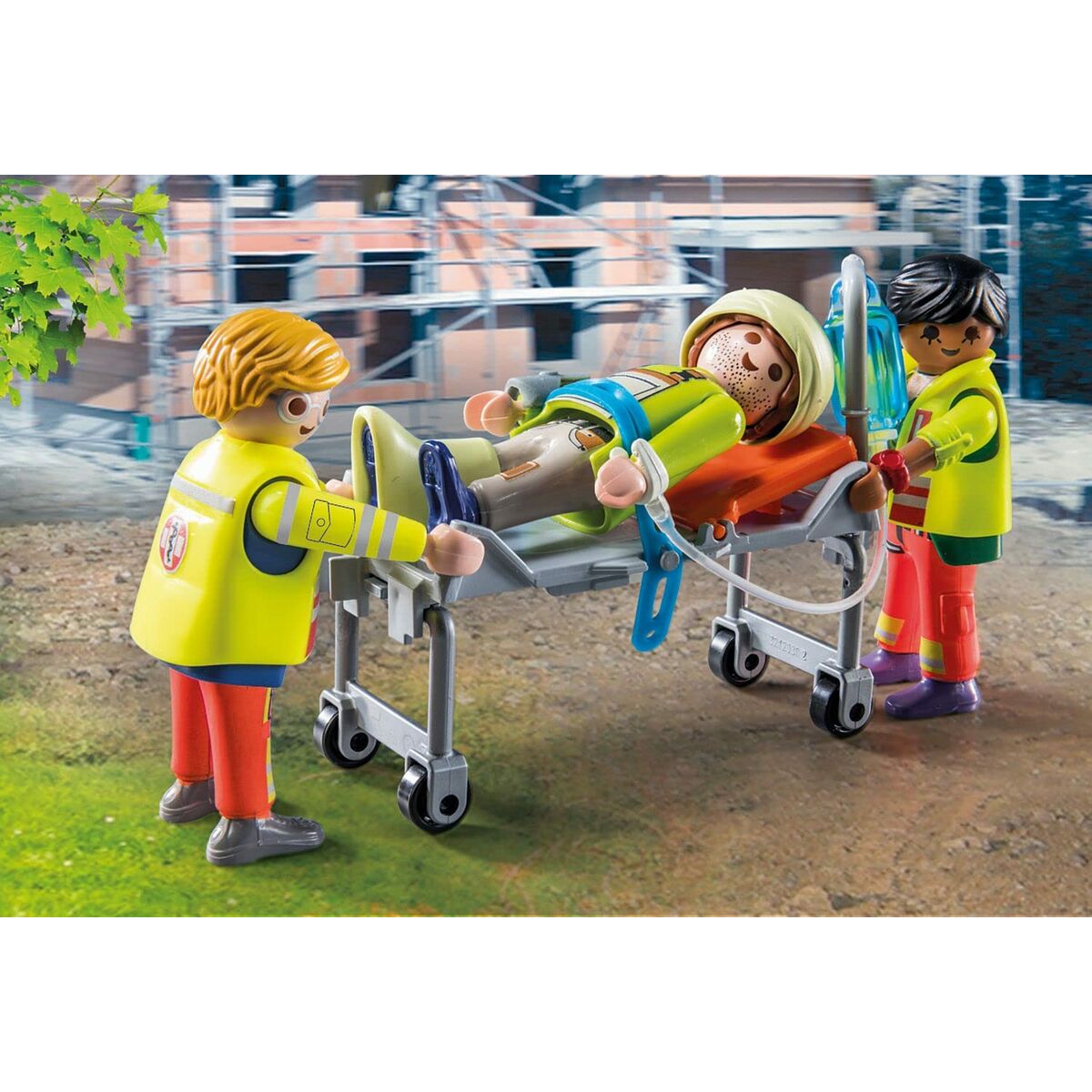 Playset Playmobil 71202 City Life Ambulance 67 Delar - 4