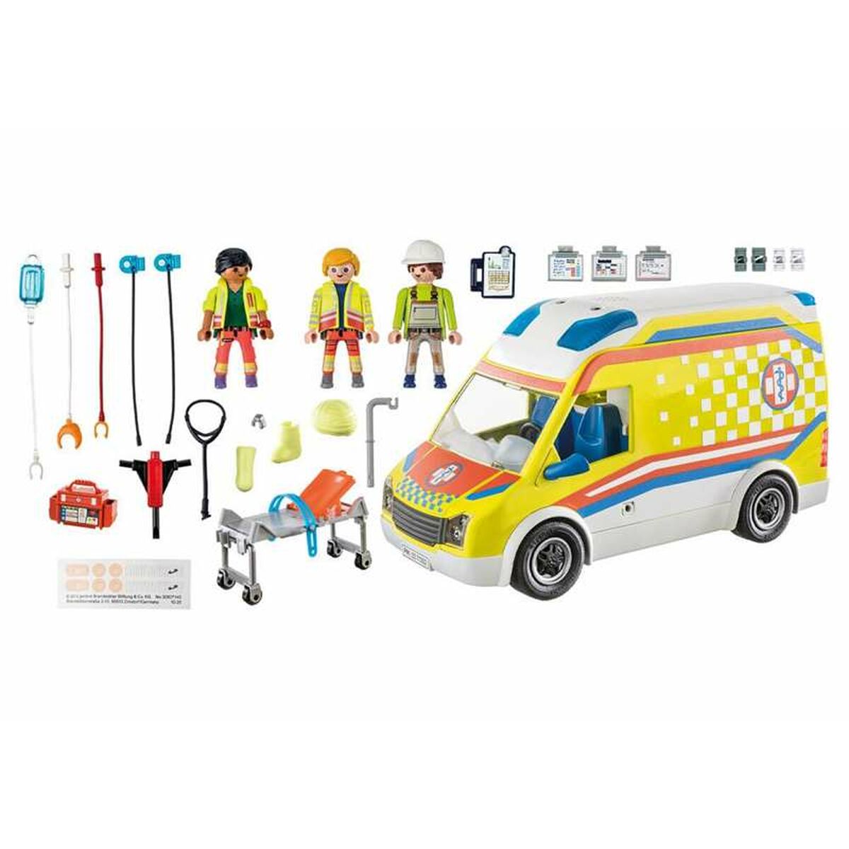 Playset Playmobil 71202 City Life Ambulance 67 Delar - 2